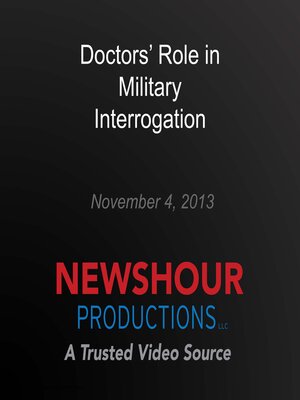 cover image of Doctors' Role in Military Interrogation